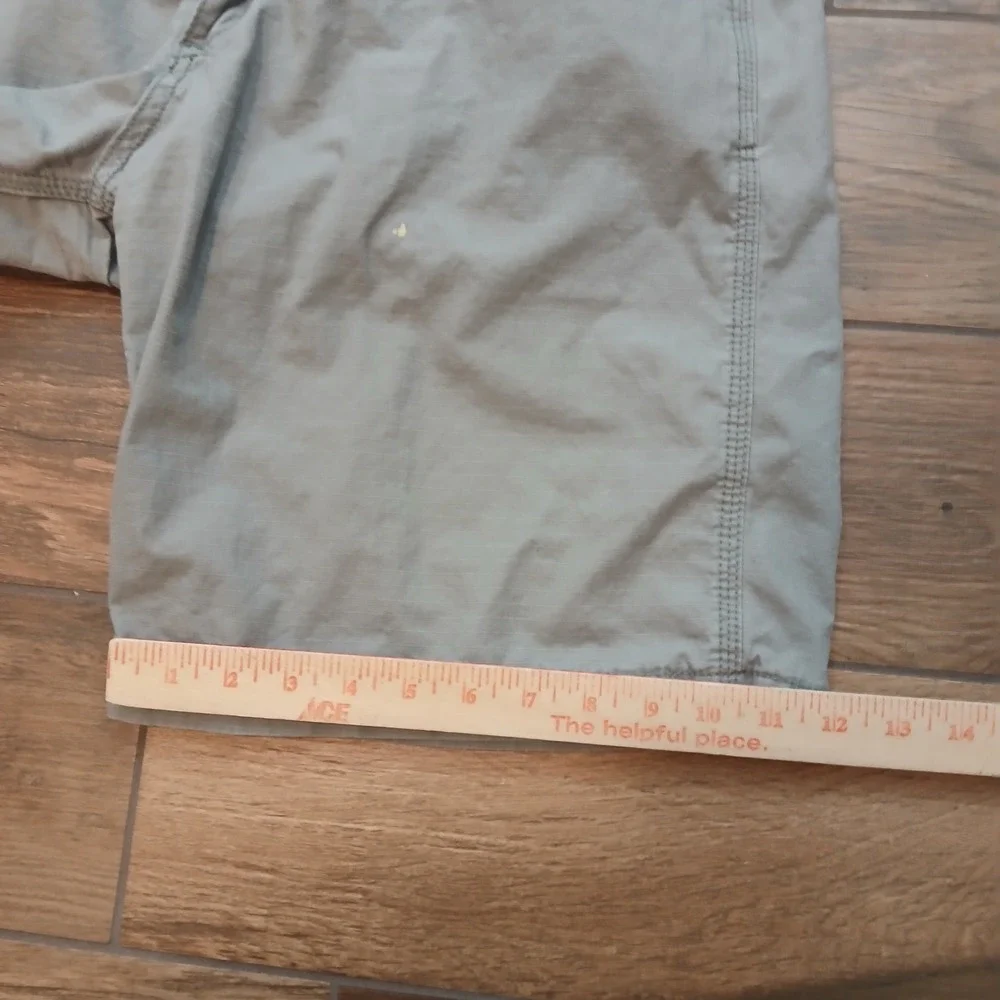 Carhartt Shorts Mens 38 Gray Ripstop Cotton Workwear Cargo Relaxed 100240 066